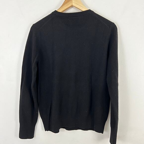 Naadam Cashemere Sweater Black Men Size Small - Picture 2 of 11